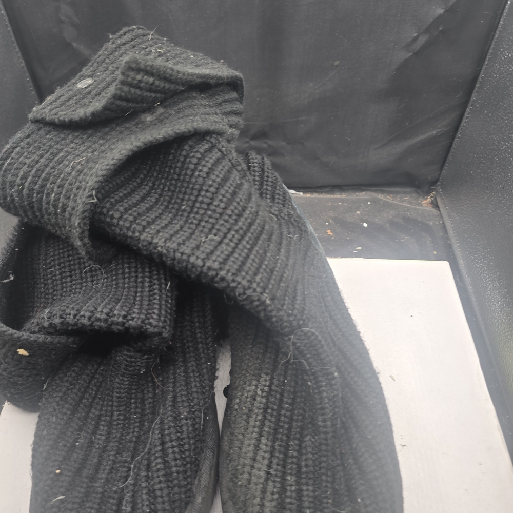 UGG Black Knit Winter Boots‎